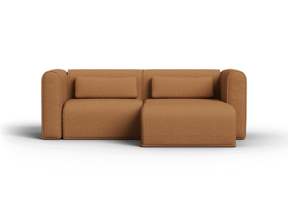 Canapé Modulable en Bouclé avec Méridienne – 2 Modules