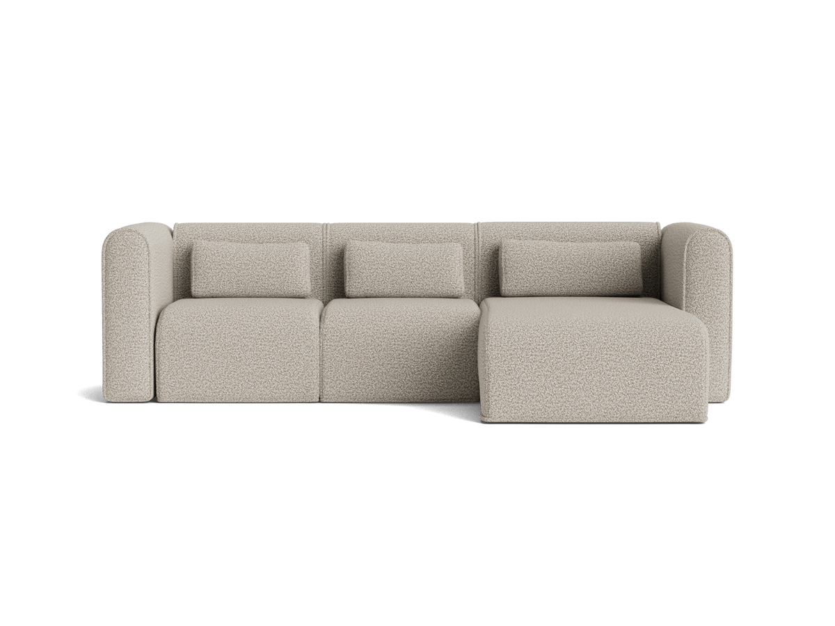 Fauteuil Modulable en Bouclé – 1 ou 1,5 Place