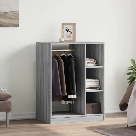 Compact Sonoma Grey Oak Wardrobe