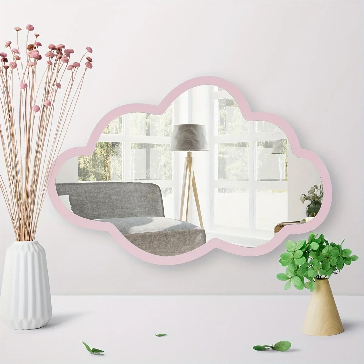 Cloud-Shaped Children's Mirror