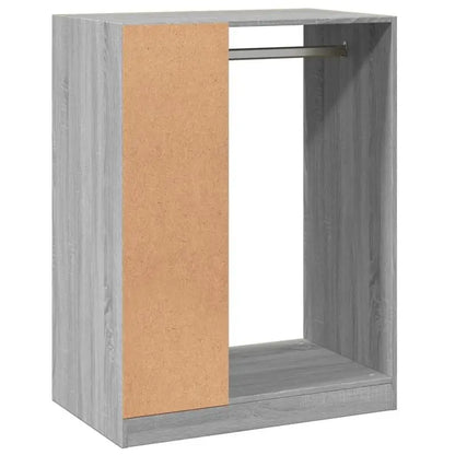 Compact Sonoma Grey Oak Wardrobe