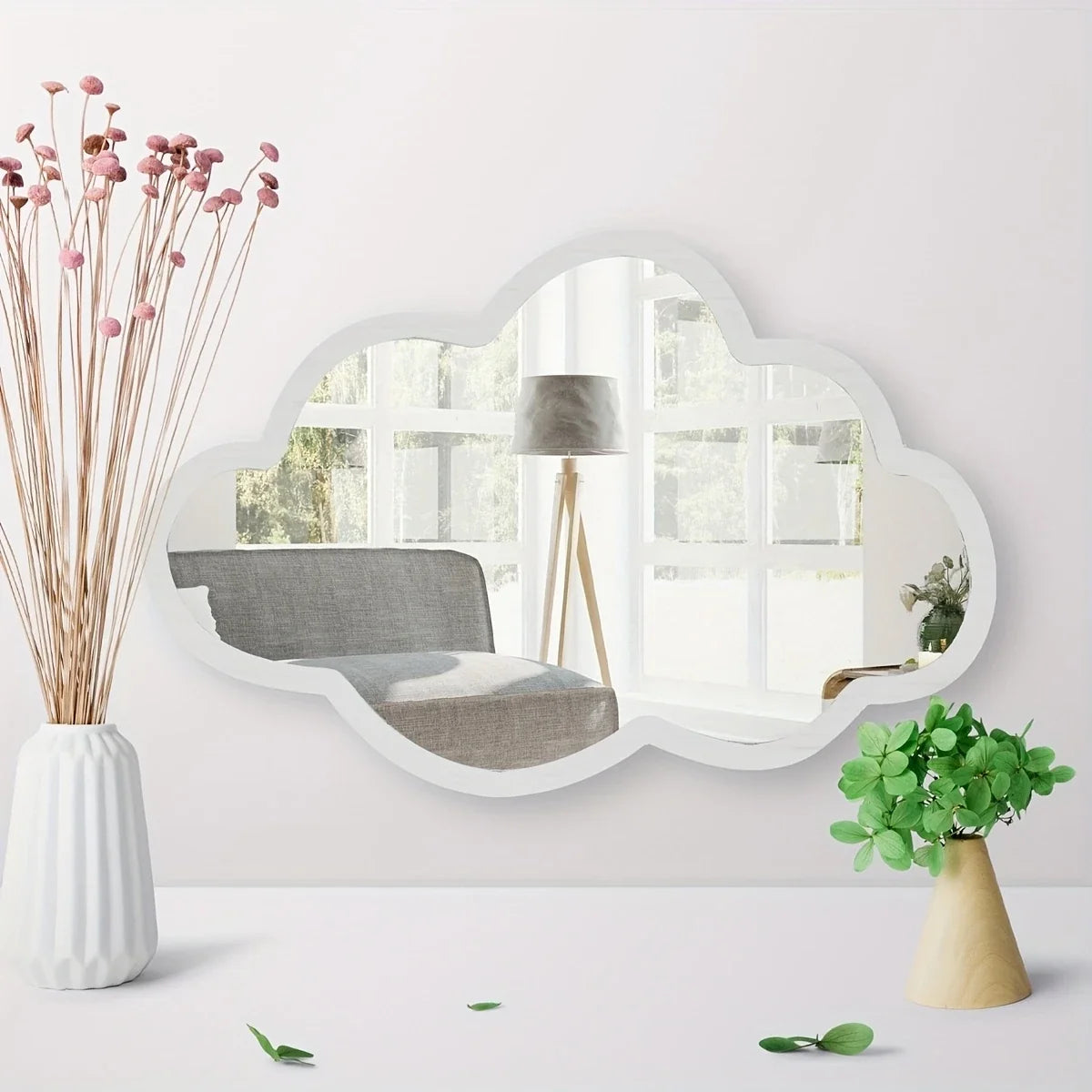 Cloud-Shaped Children's Mirror