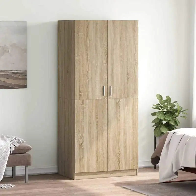 Sonoma Oak Sliding Door Wardrobe