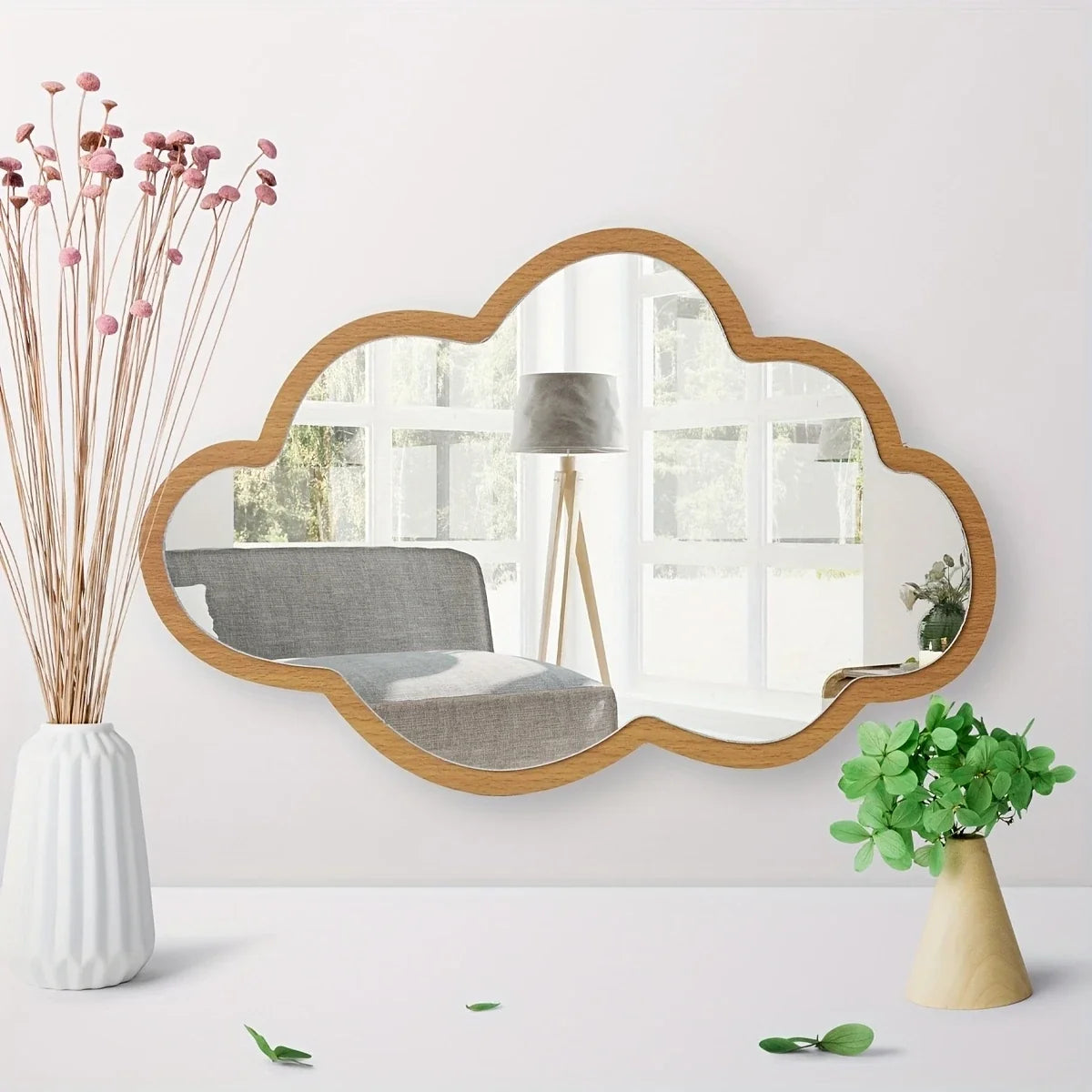 Cloud-Shaped Children's Mirror