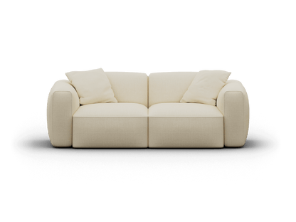 Canapé Modulable à Assise Profonde – 2 Modules