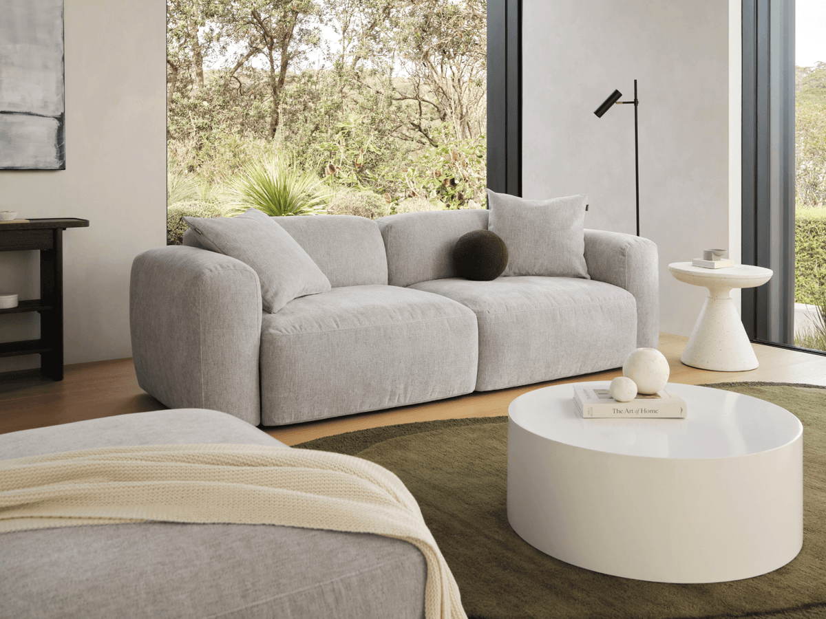 Canapé Modulable à Assise Profonde – 2 Modules