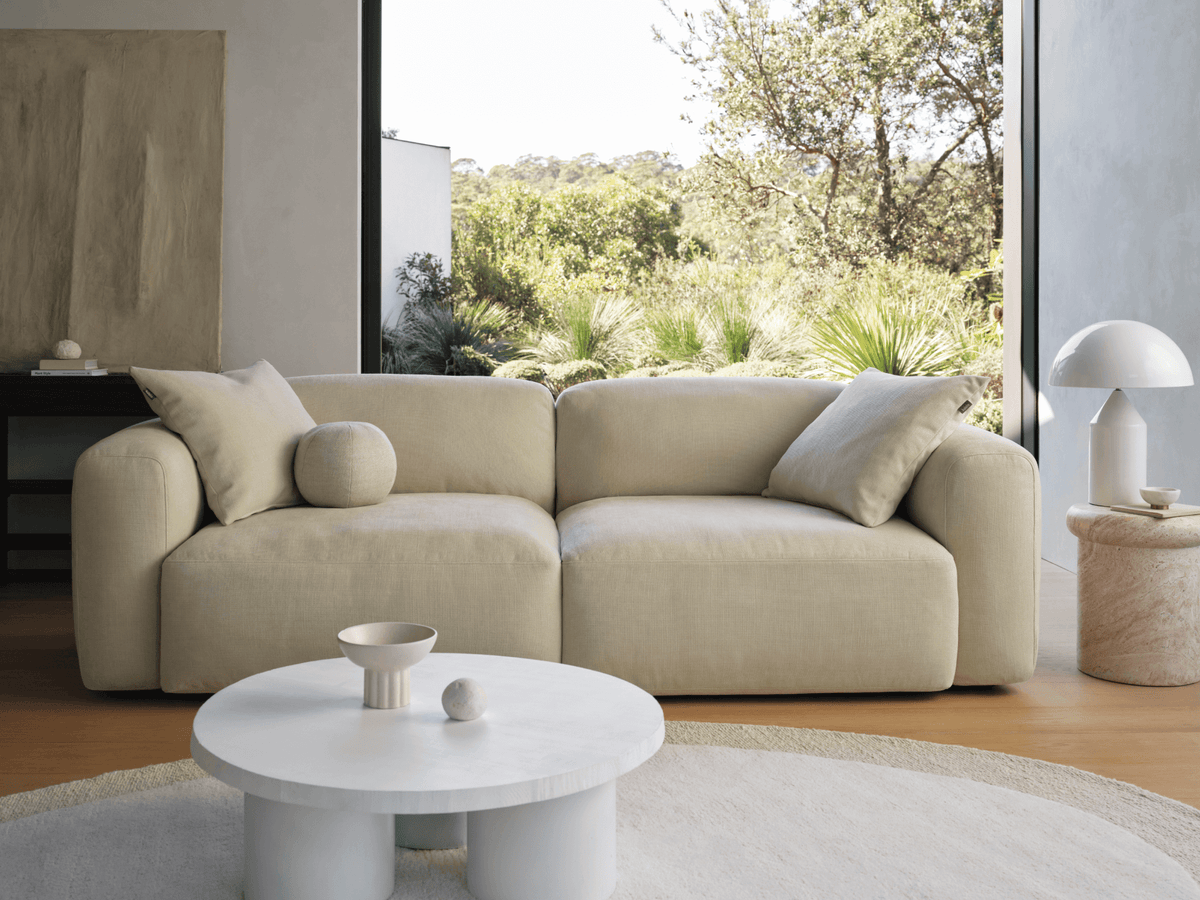 Canapé Modulable à Assise Profonde – 2 Modules