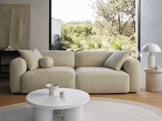 Canapé Modulable à Assise Profonde – 2 Modules