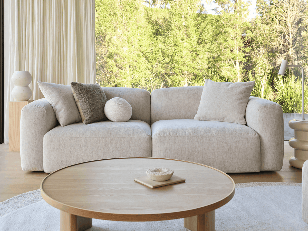 Canapé Modulable à Assise Profonde – 2 Modules