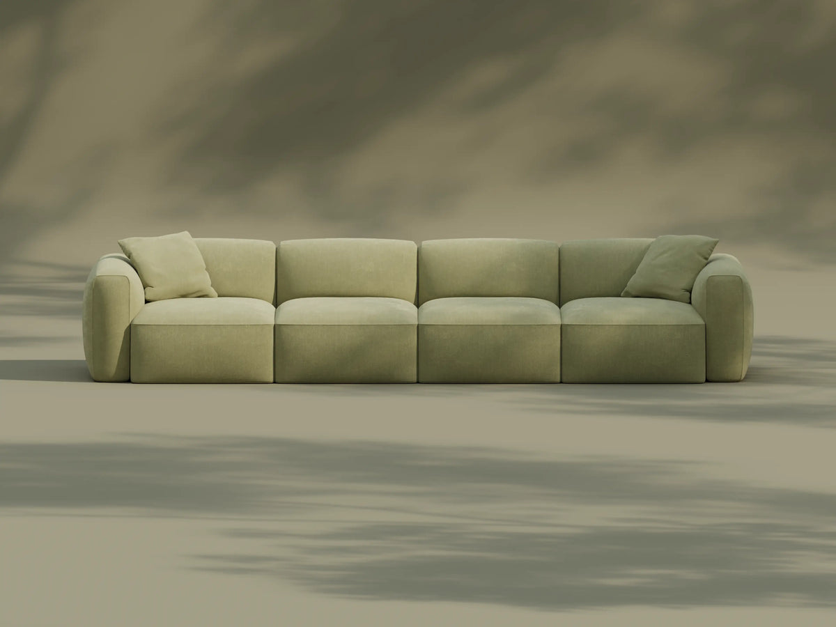 Canapé Modulable à Assise Profonde – 2 Modules