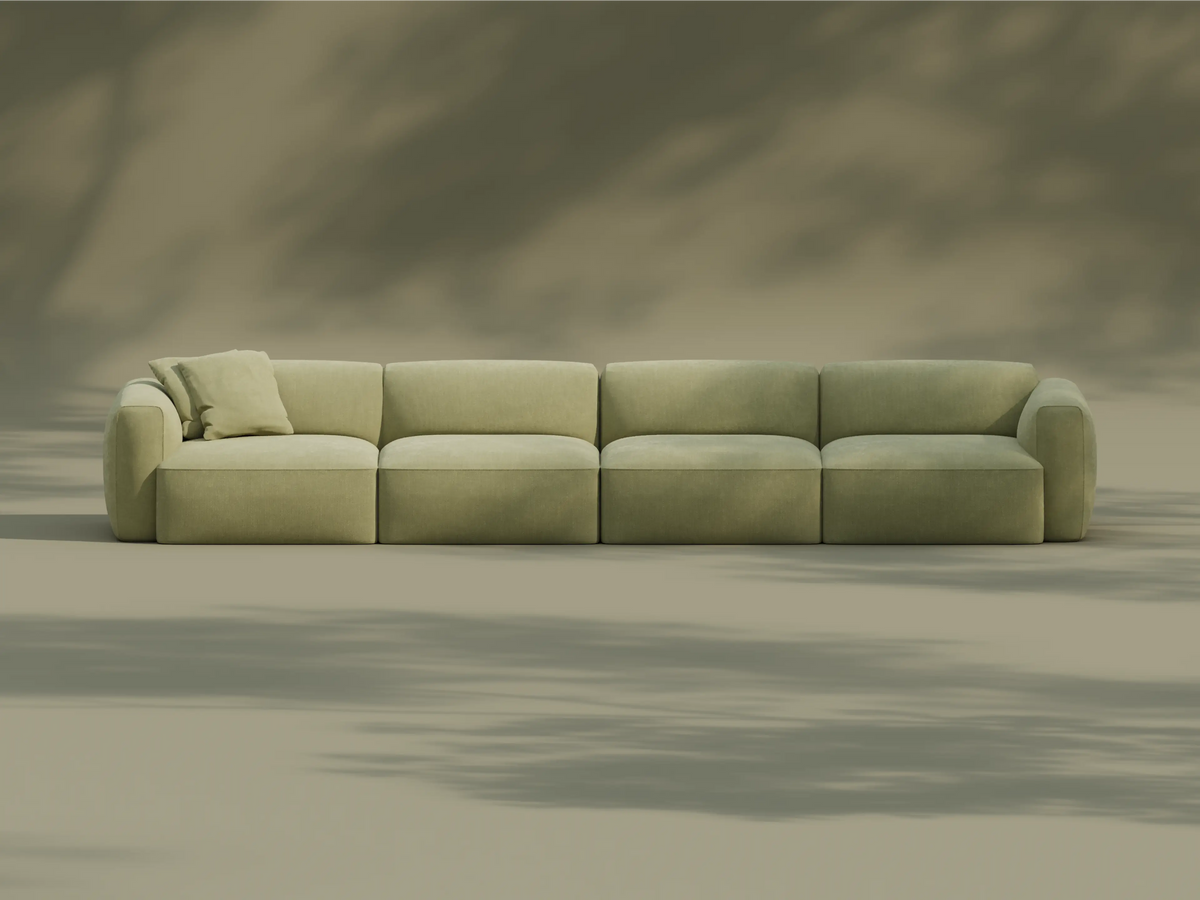 Canapé Modulable à Assise Profonde – 2 Modules