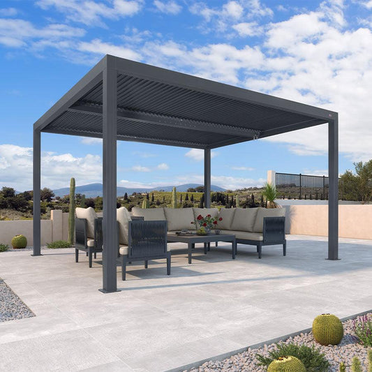 Pergola Bioclimatique à Lames Orientables